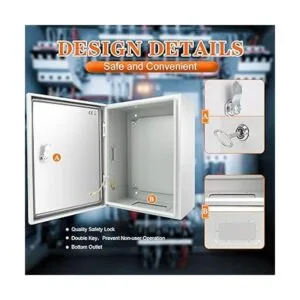 Kinchoix Caja eléctrica para exteriores de 16 x 12 x 8_4