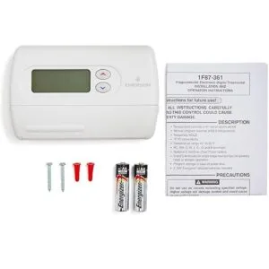Emerson 1F87361 Termostato programable de 7 días para_6