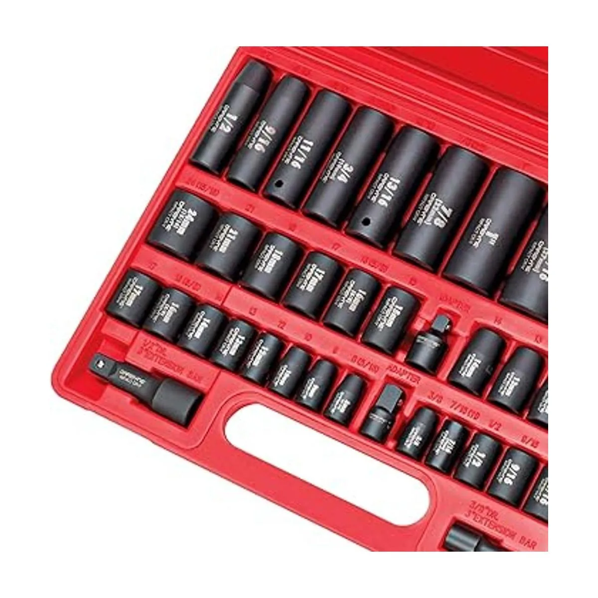 CARBYNE Juego de llaves de impacto 40 piezas SAE y_5