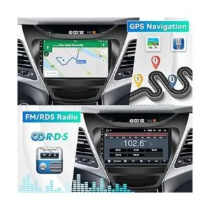 Radio Hyundai Elantra 2012 2013 Android 9 estéreo de_4