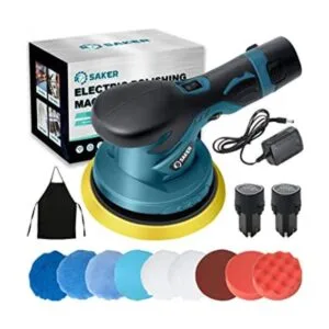 Saker Pulidora inalámbrica para automóvil kit de máquina_1