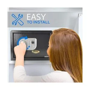 Serenelife Caja fuerte de seguridad para documentos y_6