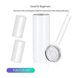 YOUKE OLA Paquete de 24 vasos de sublimación rectos y_4