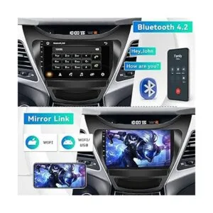 Radio Hyundai Elantra 2012 2013 Android 9 estéreo de_3