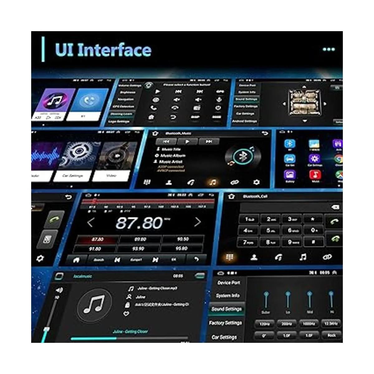 Para Nissan Teana Altima 2008 2009 2010 2011 2012 Android_6