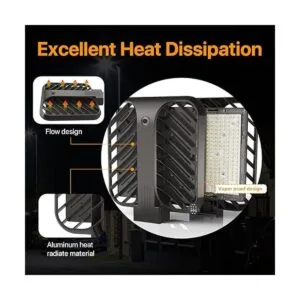 DEMILARE Luz LED de estacionamiento de 200 W 30000_5