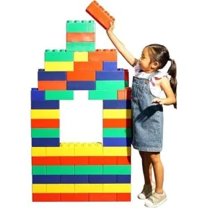 Kids Adventure Juego de 48 piezas de bloques jumbo para_2