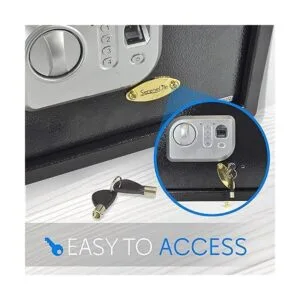 Serenelife Caja fuerte de seguridad para documentos y_3