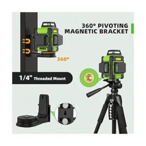 Huepar 360 láser autonivelante para exteriores línea_6