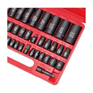 CARBYNE Juego de llaves de impacto 40 piezas SAE y_6