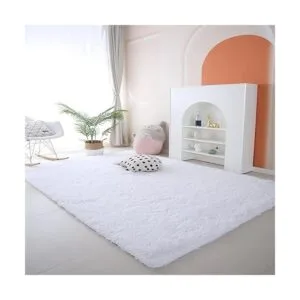 CAIYUECS Alfombra de felpa ultra suave y esponjosa para_3