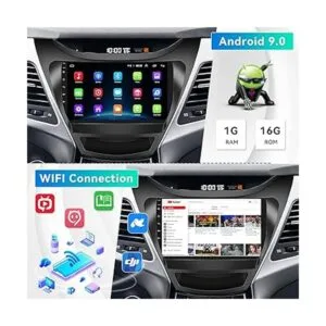 Radio Hyundai Elantra 2012 2013 Android 9 estéreo de_6