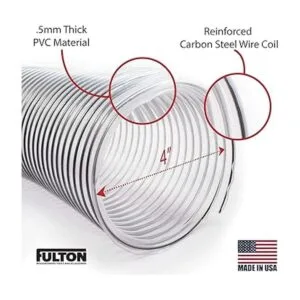 Manguera de recogida de residuos y humos de PVC ultra_2