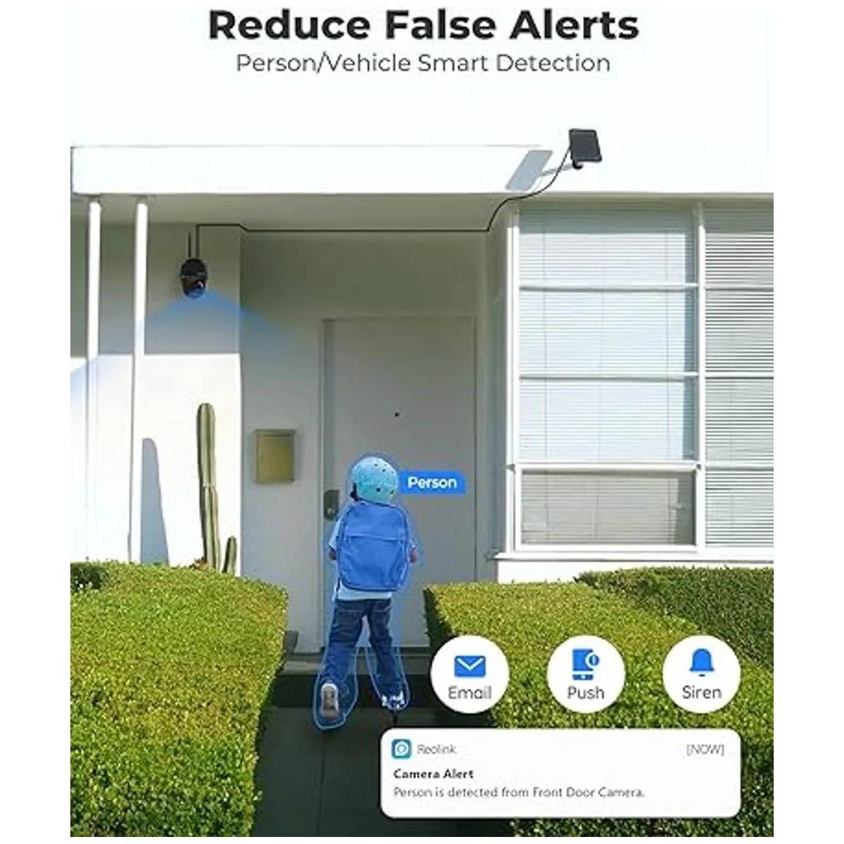 Reolink Cámara de seguridad inalámbrica 2K con batería_5