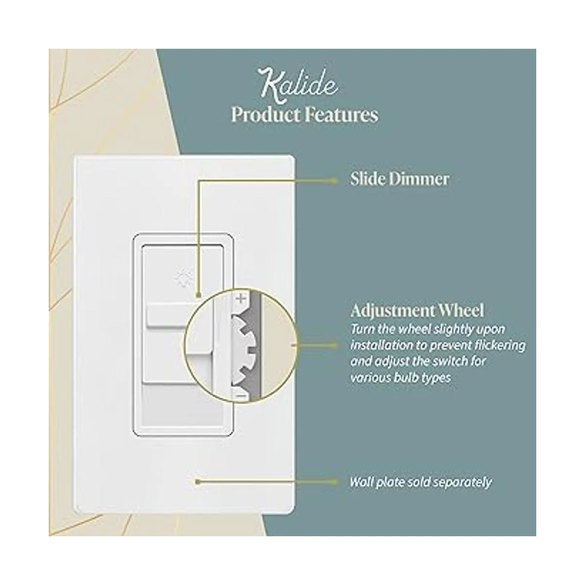 TOPGREENER Kalide Interruptor de luz reguladora_4