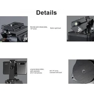 Smarphone de trípode de video motorizado automático_3