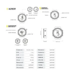 North Edge Apache Tactical Sports Watches for Men Digital_7