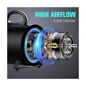 Pet Dryer 5.2HP3800W Pet Grooming Dryer with Adjustable_3
