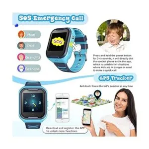Reloj inteligente GPS 4G IP67 impermeable de seguimiento_4