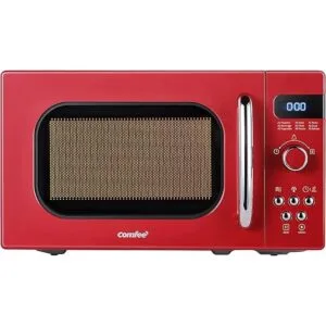 COMFEE Horno microondas retro de tamaño compacto para_1