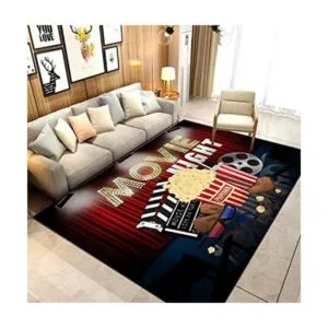 Alfombras de área modernas de cine vintage para el hogar_1