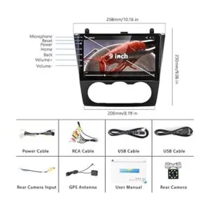 Para Nissan Teana Altima 2008 2009 2010 2011 2012 Android_7