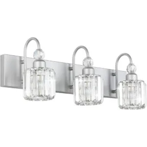 Ralbay Lámpara de tocador de cristal para baño 3 luces de_1