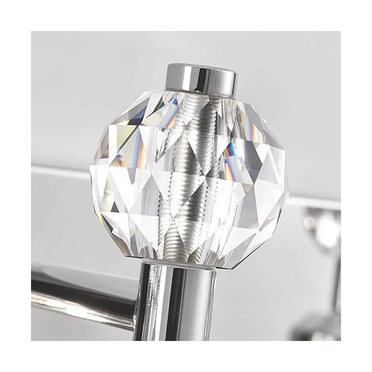 PRESDE Luces de baño modernas de cristal sobre espejo_6