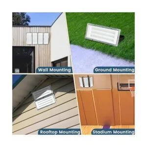 Luz de inundación LED de 400 W 40000 lúmenes luces de_4