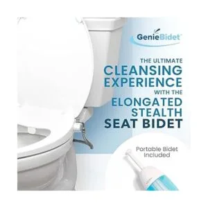 GenieBidet Stealth Asiento alargado para bidé Boquillas_2