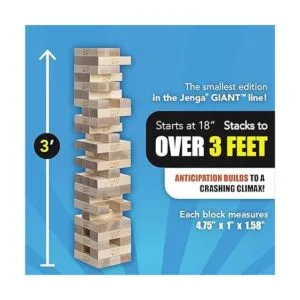 Jenga Giant JS4 El juego Jenga de gran tamaño se apila a_3