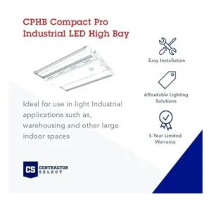 Lithonia Lighting CPHB 12LM MVOLT 40K Compact PRO Luz LED_2