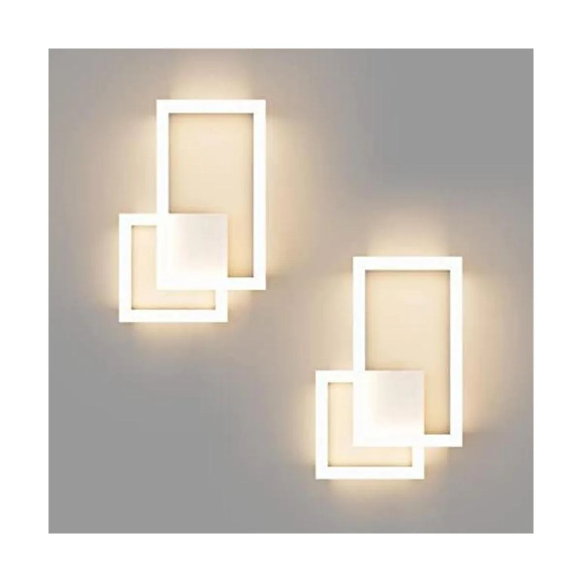 Ralbay Moderno aplique de pared LED 2 unidades de_1