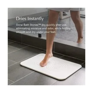 Dorai Home Bath Stone Alfombrilla de baño de lujo_2