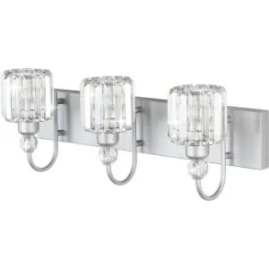 Ralbay Lámpara de tocador de cristal para baño 3 luces de_2