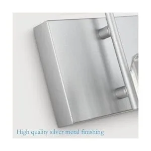 Ralbay Lámpara de tocador de cristal para baño 3 luces de_7