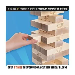 Jenga Giant JS4 El juego Jenga de gran tamaño se apila a_4