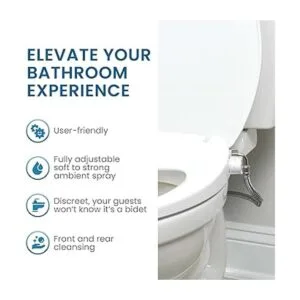 GenieBidet Stealth Asiento alargado para bidé Boquillas_6