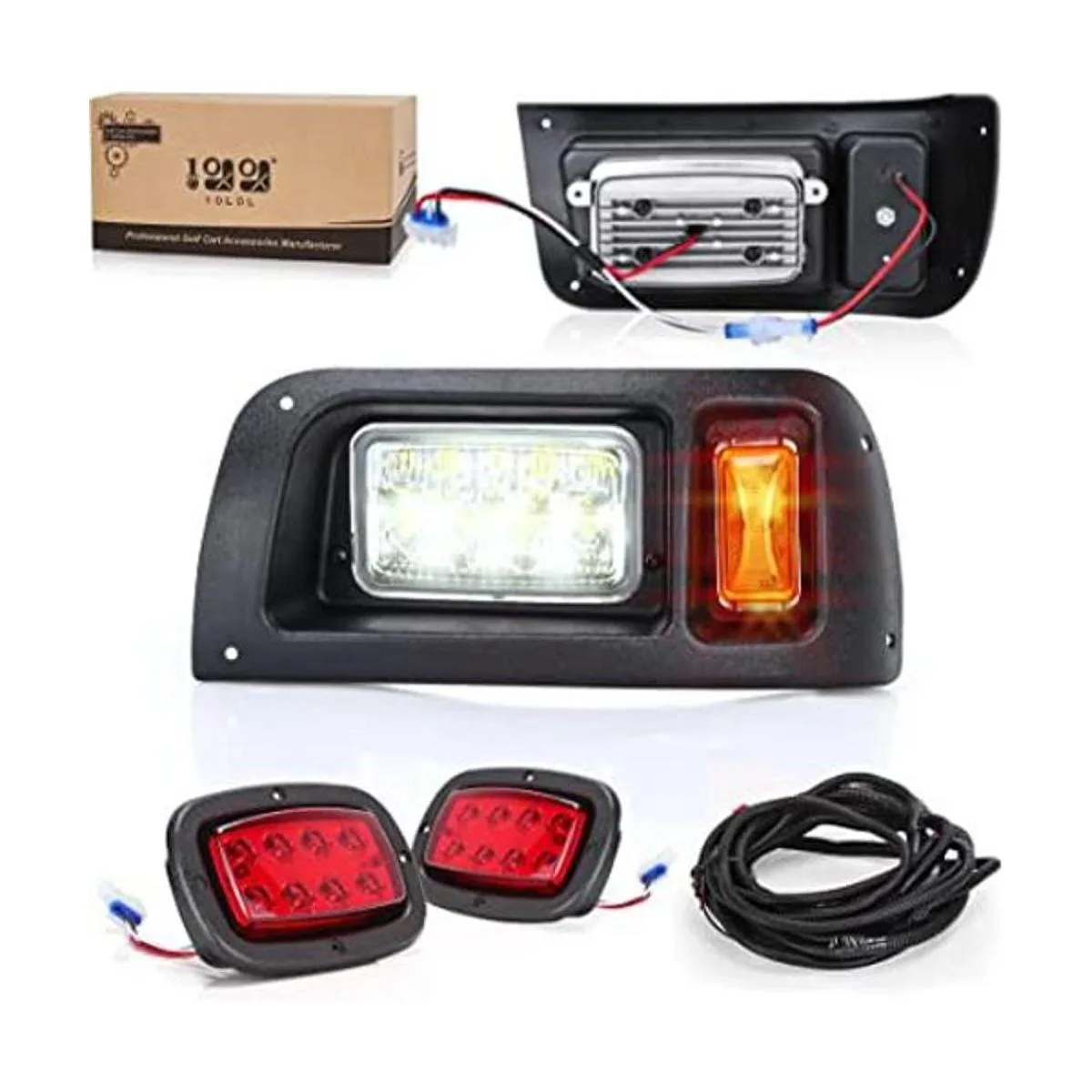 10L0L Kit de luz LED para carrito de golf 12 V para Club_1