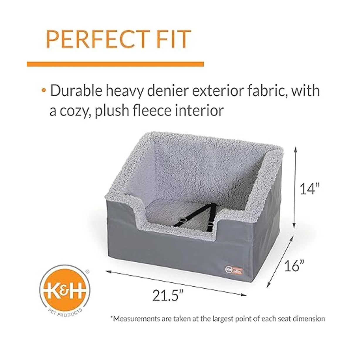 KH PET PRODUCTS Asiento elevador de cubo rectangular para_2