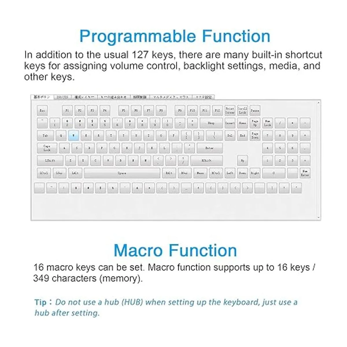 Koolertron SingleHanded Macro Mechanical Keyboard with RGB_6