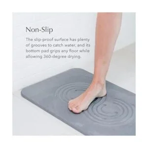 Dorai Home Bath Stone Alfombra de baño de lujo Elimina_6