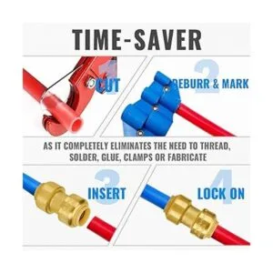 SUNGATOR Accesorios de fontanería de 12 pulgada a granel_5