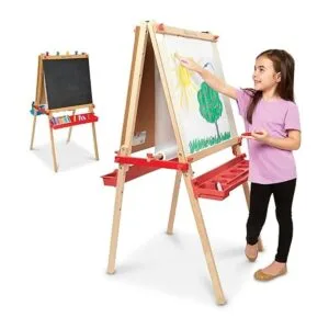 Melissa Doug Caballete de arte de pie de lujo Tabla de_5