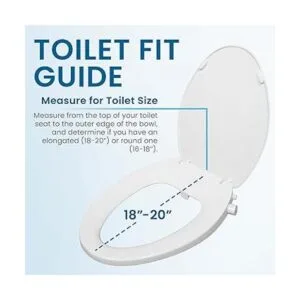 GenieBidet Stealth Asiento alargado para bidé Boquillas_3