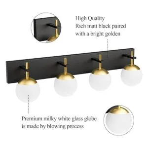 Ralbay Luces de tocador modernas de mediados de siglo para_5