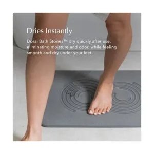 Dorai Home Bath Stone Alfombra de baño de lujo Elimina_2