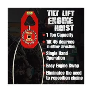 Oberg Tilt Lift Eslinga de elevación del motor sin_3