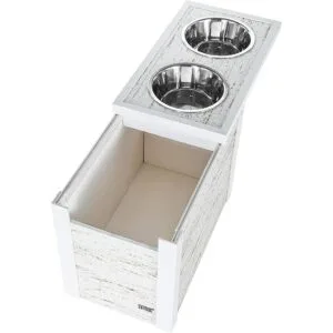 New Age Pet ECOFLEX Piedmont Cenador de 2 cuencos con_5