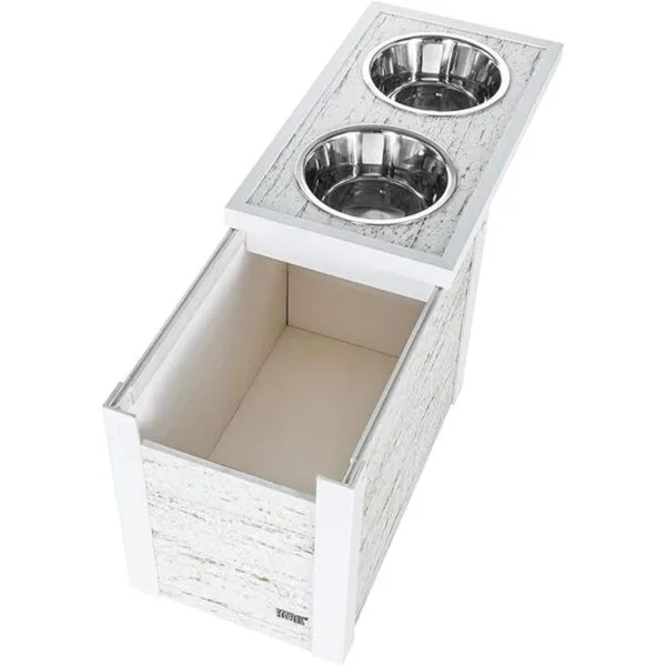 New Age Pet ECOFLEX Piedmont Cenador de 2 cuencos con_5